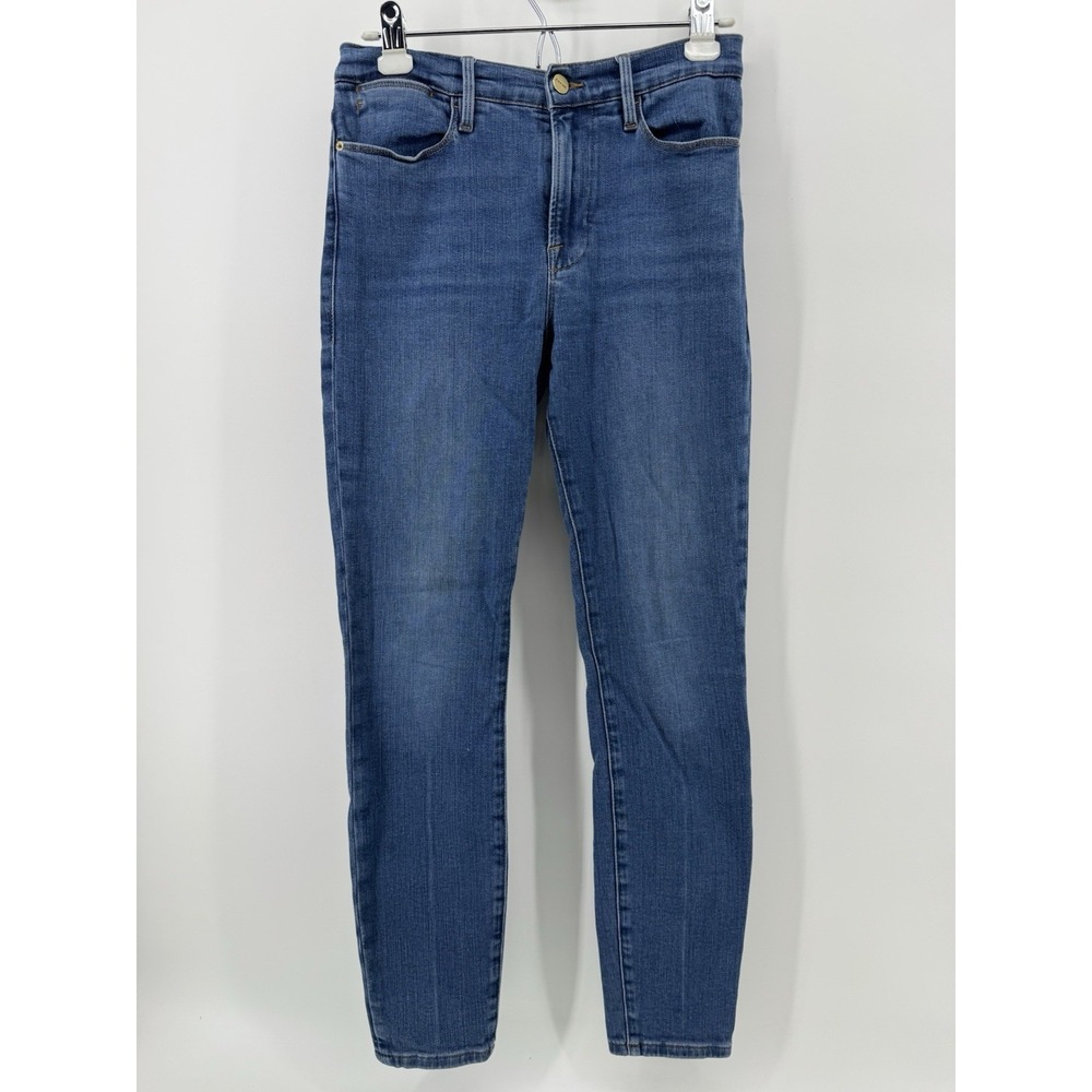FRAME‎ Le High Skinny Jeans Denim Blue Wash Womens Size 27